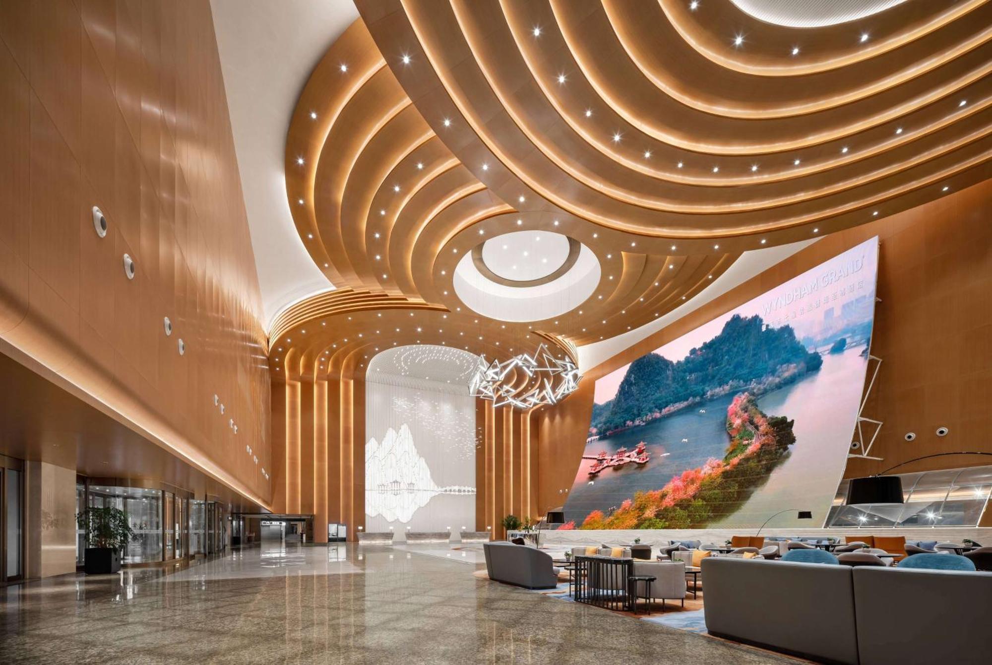 Wyndham Grand Zhaoqing Downtown Hotel ภายนอก รูปภาพ