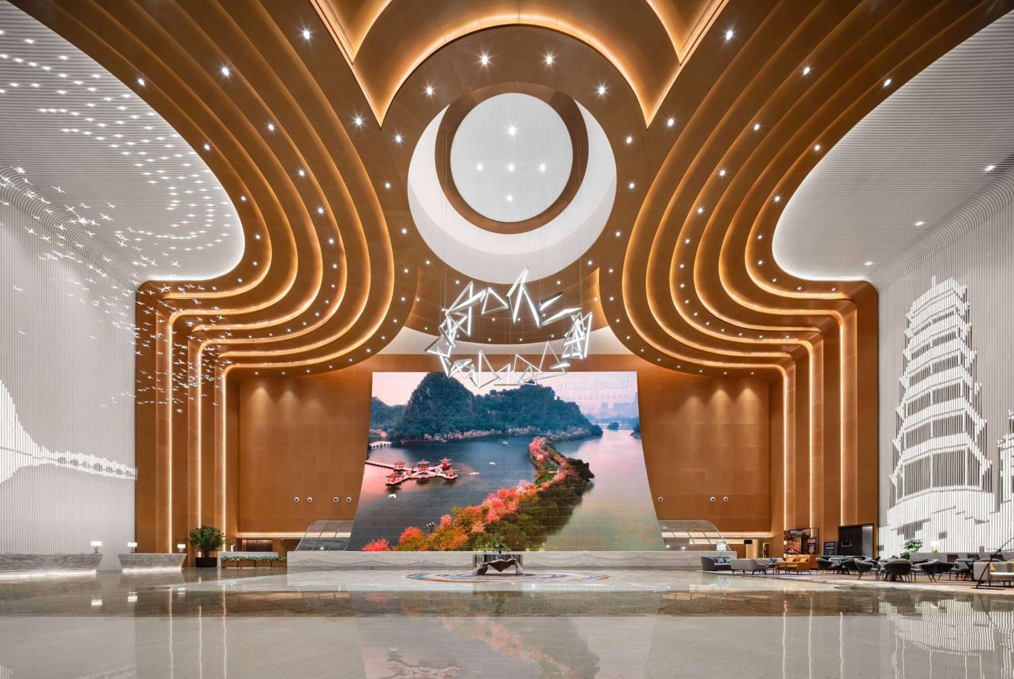 Wyndham Grand Zhaoqing Downtown Hotel ภายนอก รูปภาพ