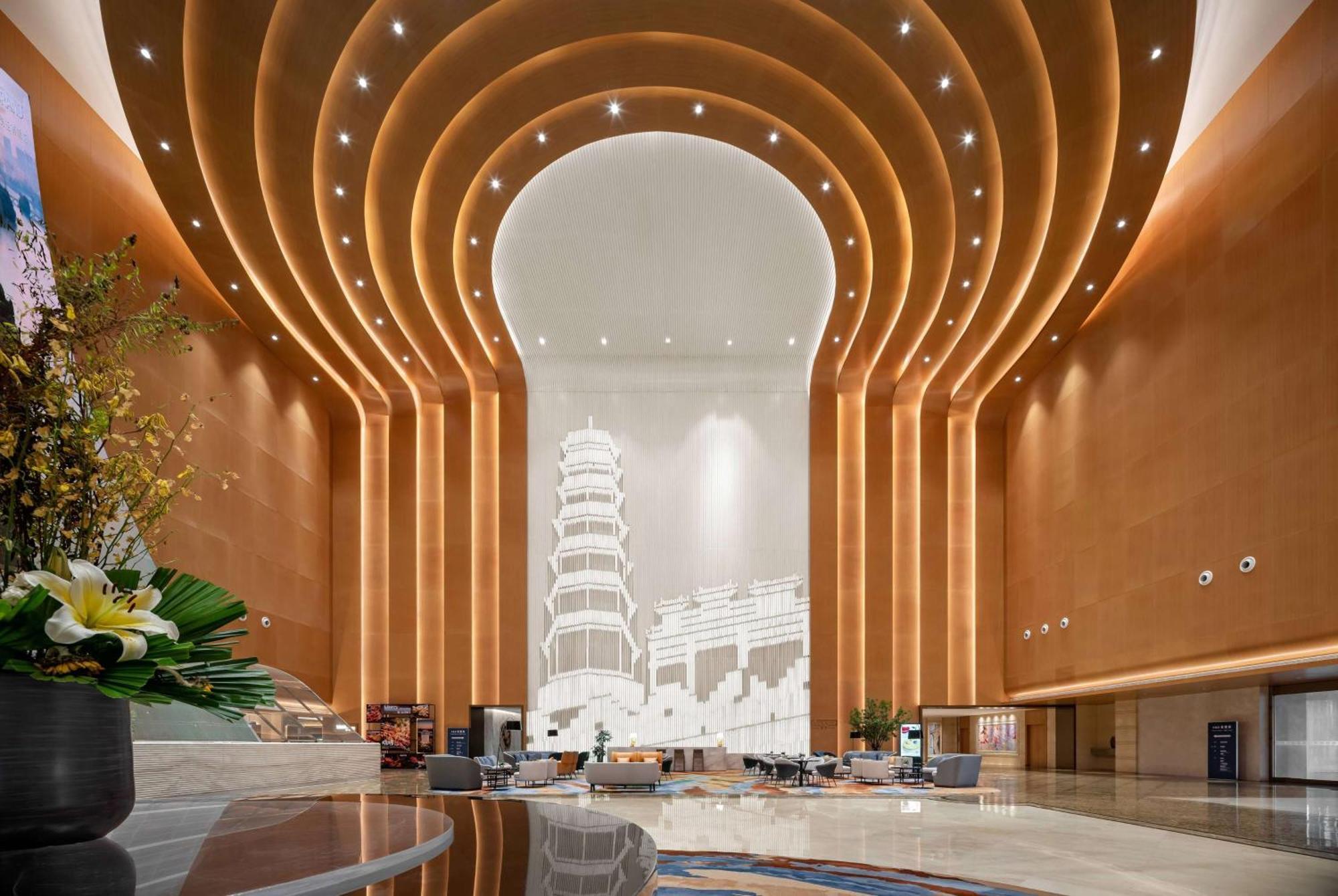 Wyndham Grand Zhaoqing Downtown Hotel ภายนอก รูปภาพ